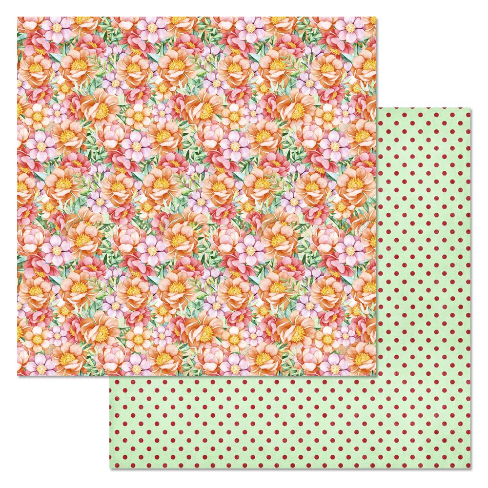Бумага "Каникулы в Париже. Аромат цветов" (ScrapMania)