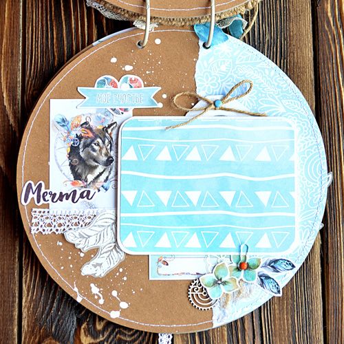 Бумага "Этника. Твоя вселенная. Свобода" (ScrapMania)