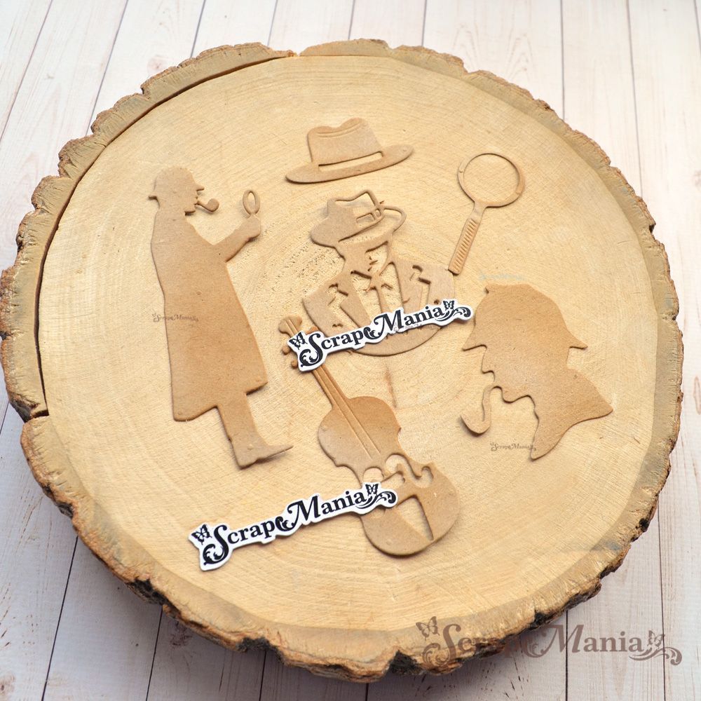 Нож "Элементарно, Ватсон! Шерлок", 4,5х9 см (ScrapMania)