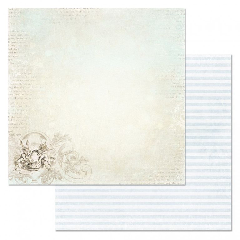 Бумага "Алиса в сказке. Чайник для Сони" (ScrapMania)