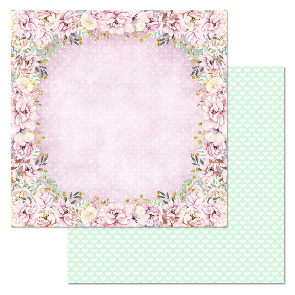 Бумага "Розовые грезы. Счастье" (ScrapMania)
