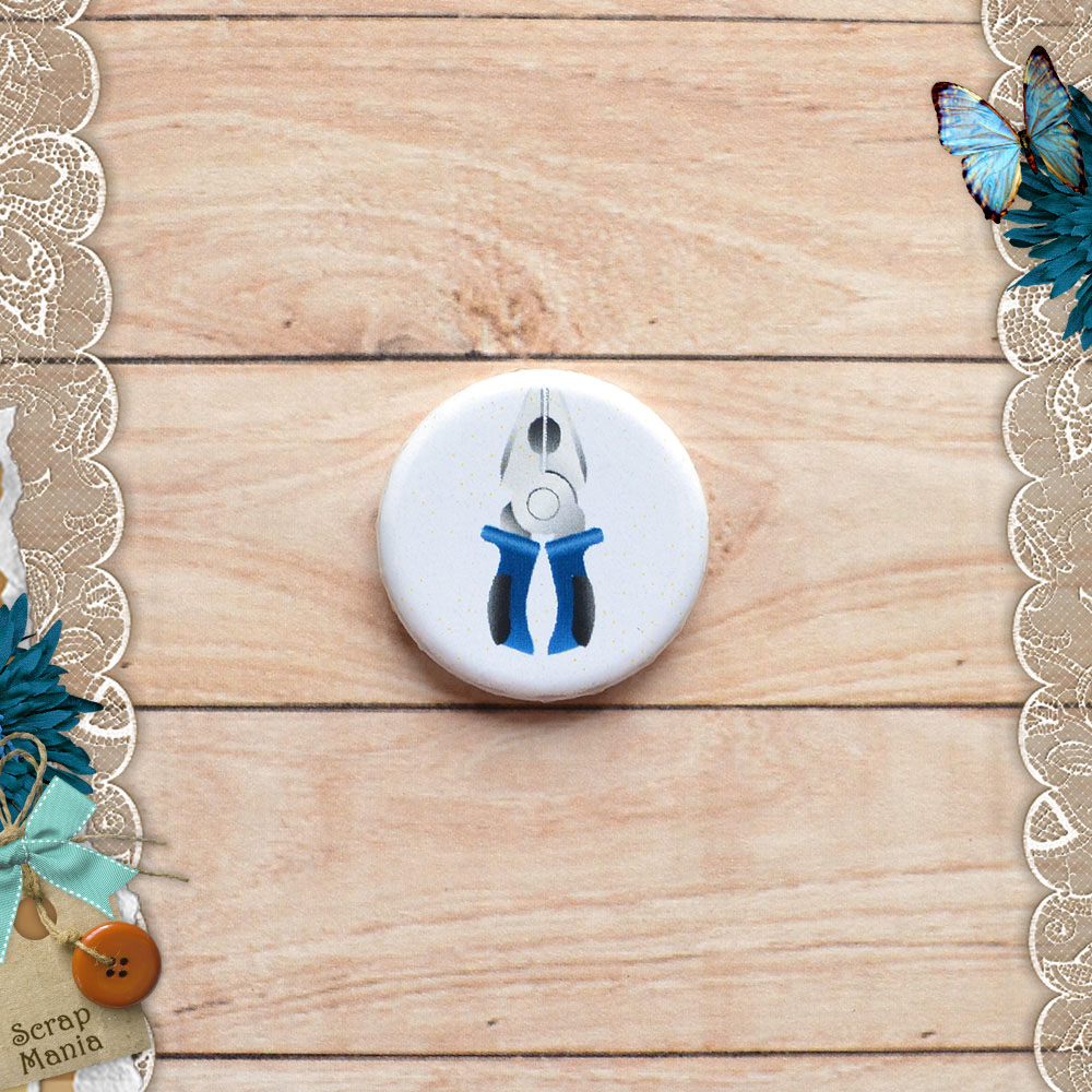 Фишка "Инструменты. Плоскогубцы" (Scrapmania)