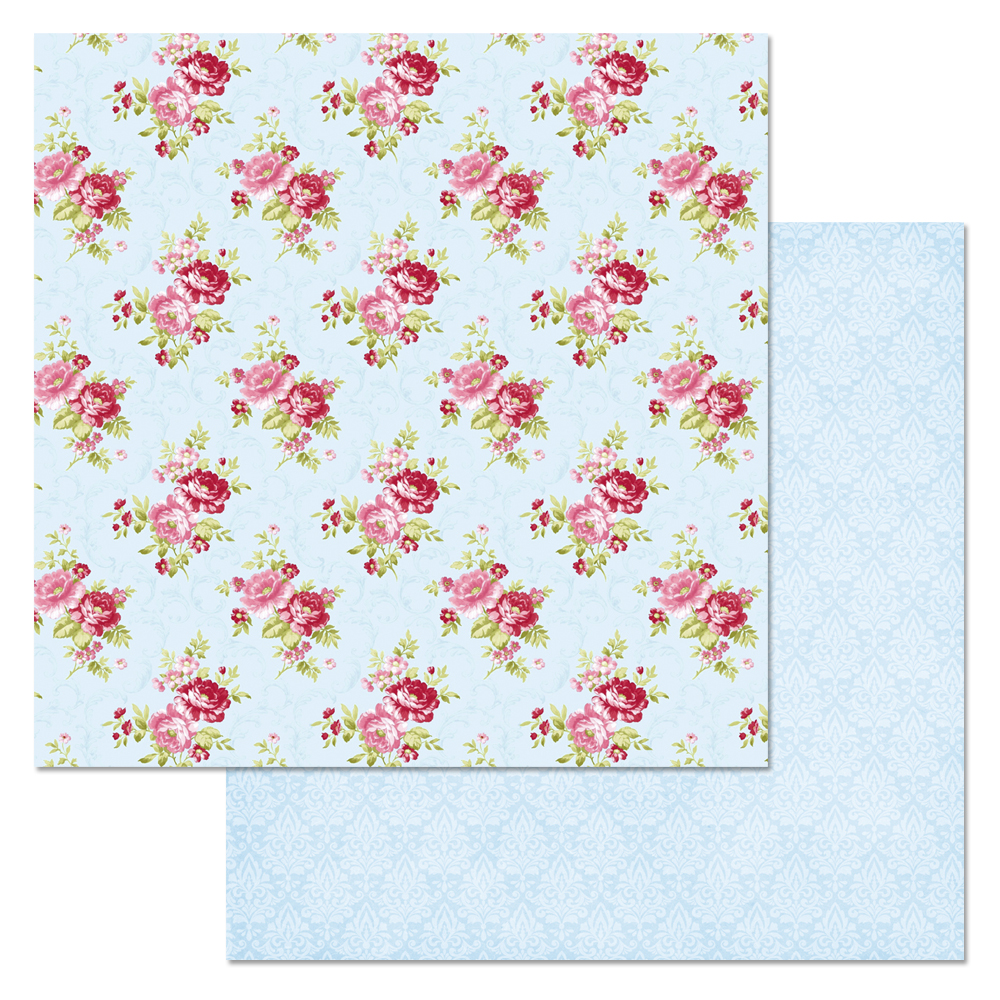 Бумага "Фономикс. Цветы. Симпатия" (ScrapMania)