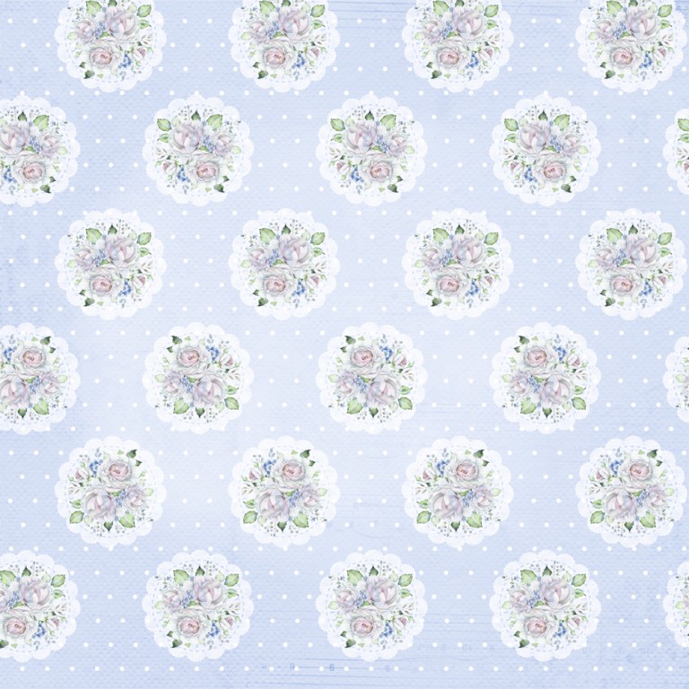 Бумага "Родной дом. Семейное кружево" (ScrapMania)