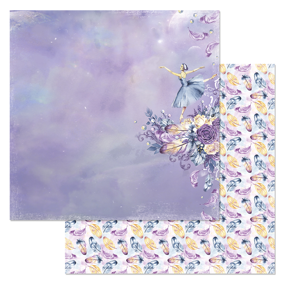 Бумага "Балетный класс. Грация" (ScrapMania)