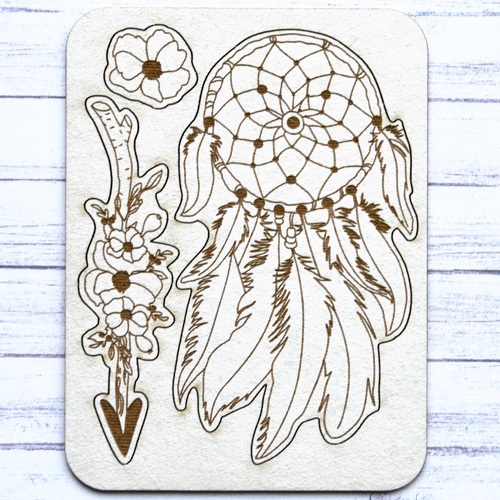 Чипборд "Этника. Свобода" (ScrapMania)