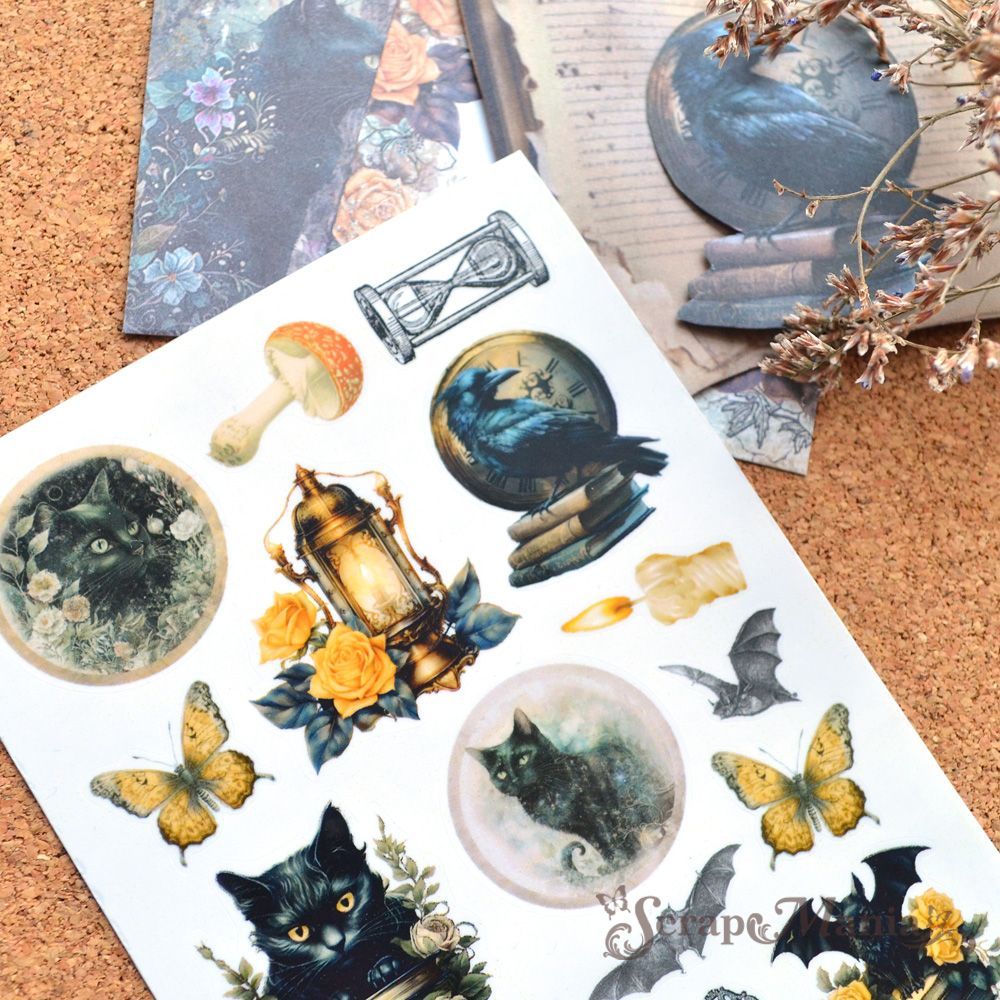 Набор наклеек А6 "Шепот магии" (ScrapMania)
