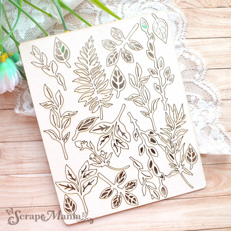 Чипборд "Наше гнездышко. Веточки" (ScrapMania)