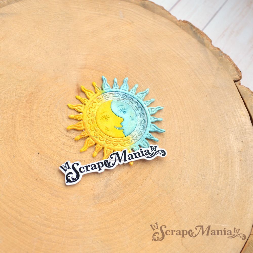 Нож "Русские сказки. Солнце и луна", 5х5 см (ScrapMania)