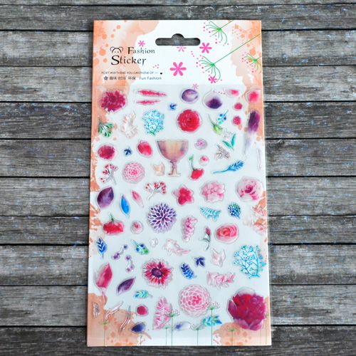 Наклейки мягкие 12х23 см "Роскошь"