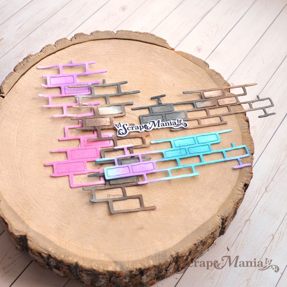 Нож "Ребята с нашего двора. Кирпичная стена", 5х9,3 см (ScrapMania)