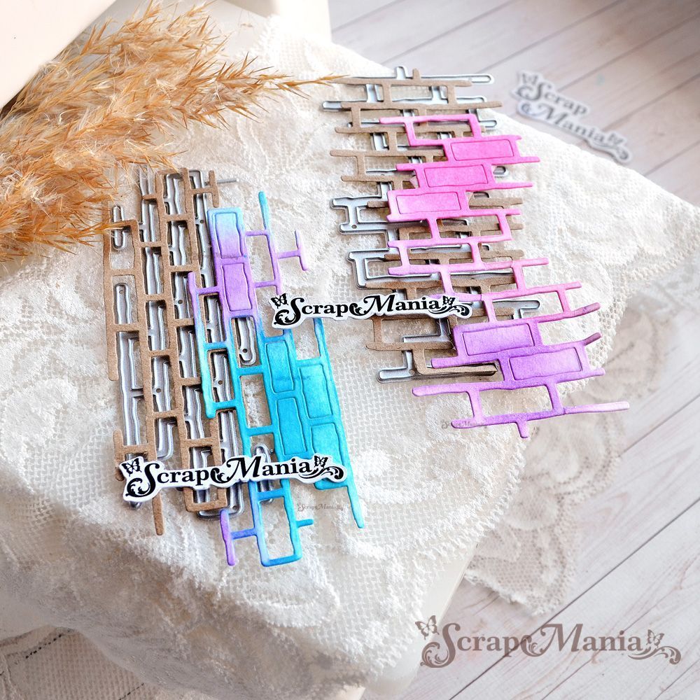 Нож "Ребята с нашего двора. Кирпичная стена", 5х9,3 см (ScrapMania)