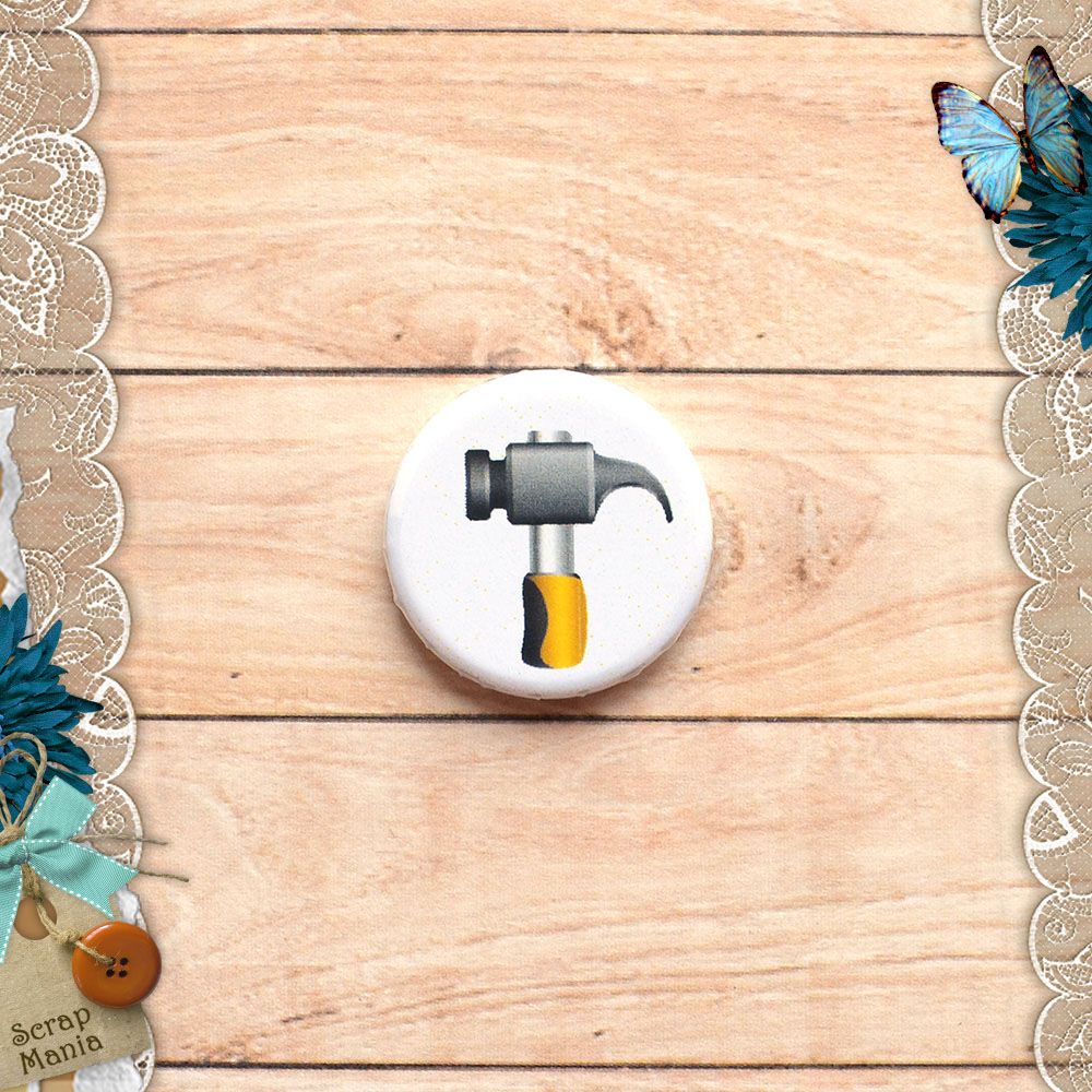 Фишка "Инструменты. Молоток" (Scrapmania)