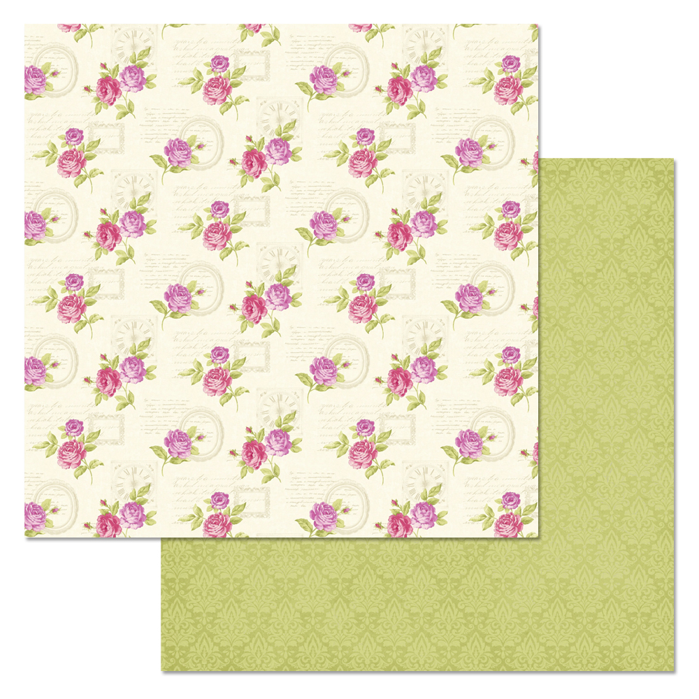 Бумага "Фономикс. Цветы. Очарование" (ScrapMania)