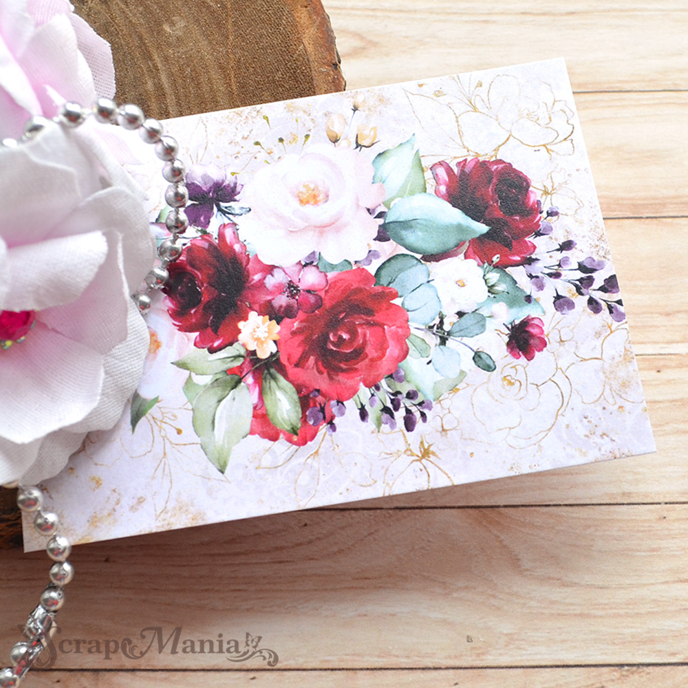 Набор карточек "Марсала" (ScrapMania)