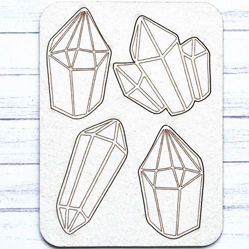 Чипборд "Этника. Кристаллы" (ScrapMania)