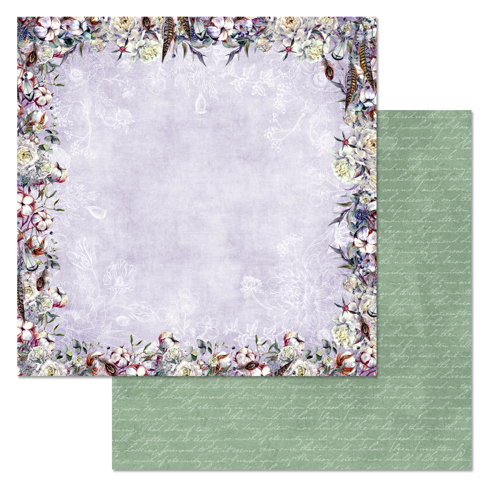 Бумага "Фономикс. Танцы ветра. Утонченность" (ScrapMania)