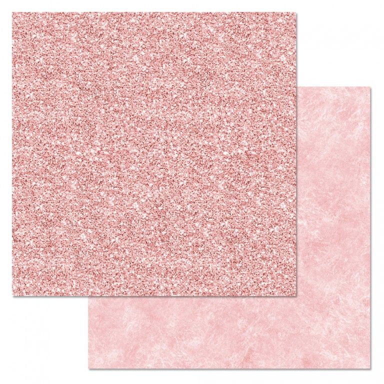 Бумага "Фономикс. Розовый. Блеск" (ScrapMania)