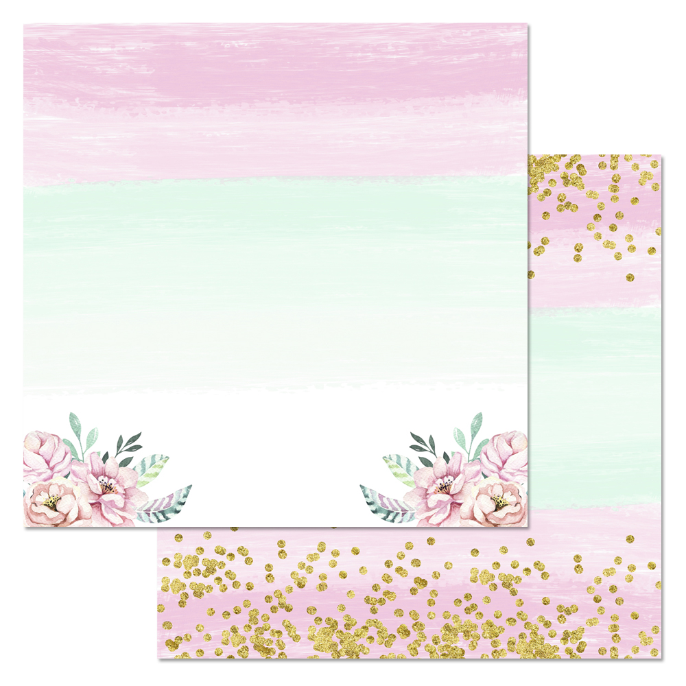 Бумага "Розовые грезы. Волшебная пыльца" (ScrapMania)