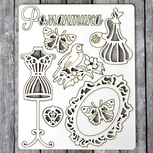 Чипборд "Сад герцогини. Романтика" (ScrapMania)