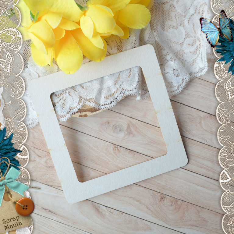 Чипборд-рамка "Квадрат 2" (ScrapMania)