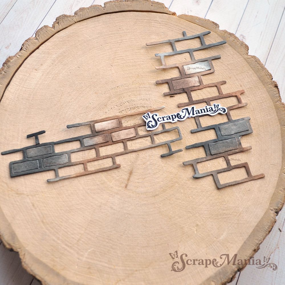 Нож "Ребята с нашего двора. Кирпичная стена", 5х9,3 см (ScrapMania)