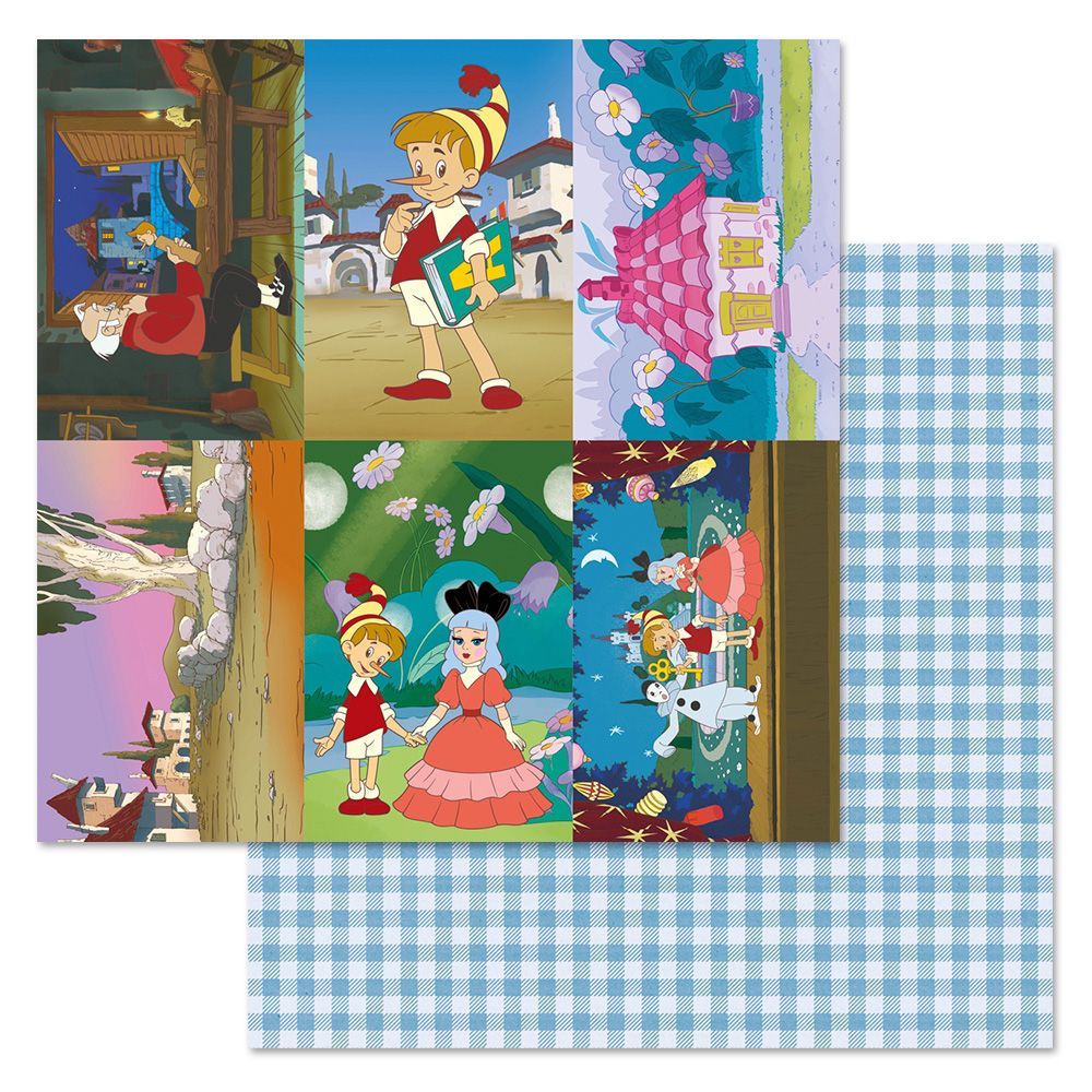 Бумага "Буратино. Лист 5" (ScrapMania)