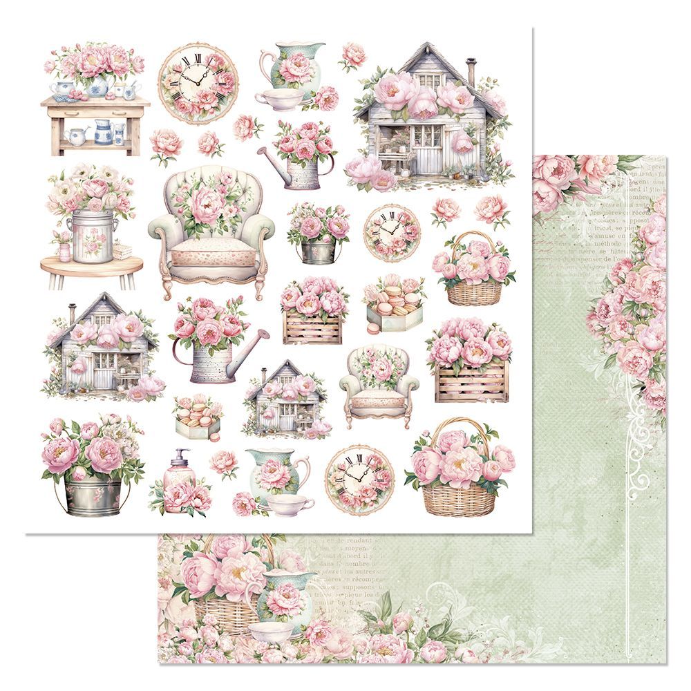 Бумага "Шебби шарм. Картинки" (ScrapMania)