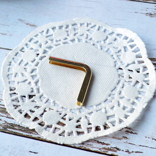 Уголок "Золотой. Узкий большой", 1 шт (Китай)