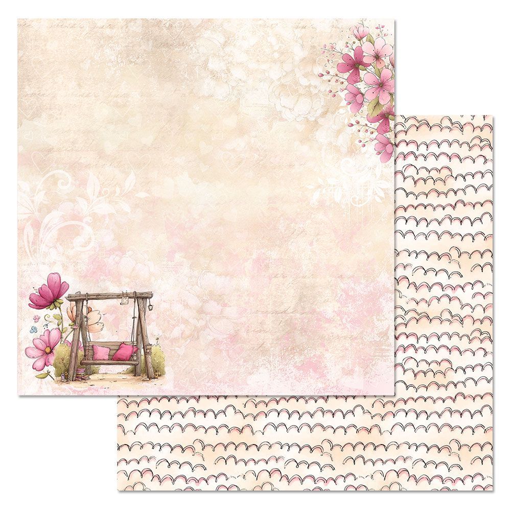 Бумага "Маленькая королева. Радуйся" (ScrapMania)