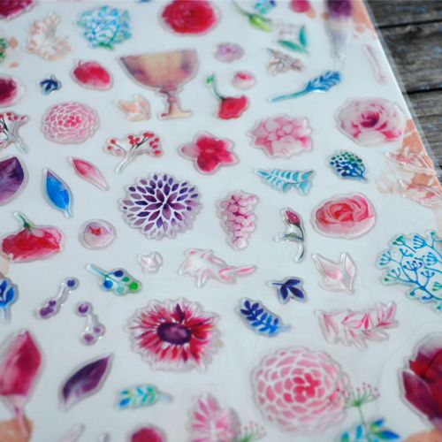 Наклейки мягкие 12х23 см "Роскошь"